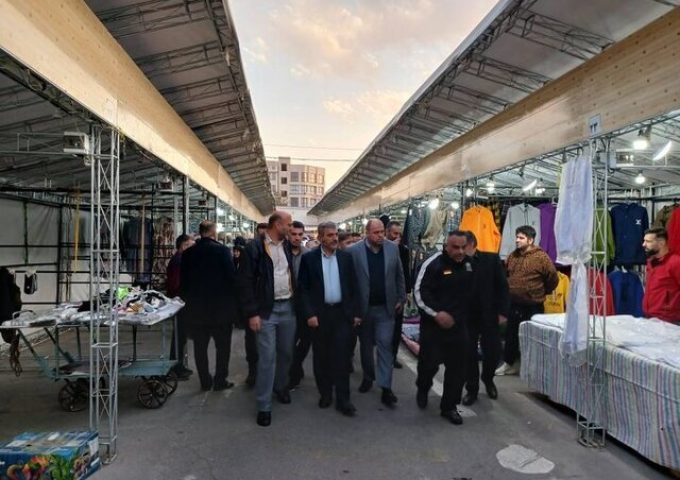 ساماندهی-دستفروشان-خیابان-تهرانسر